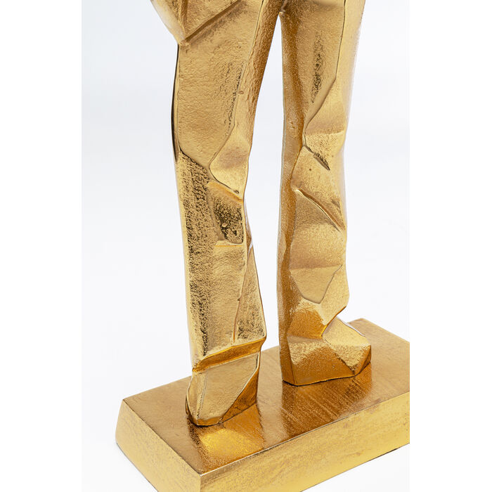 Deco Figurine Standing Man Gold 62cm