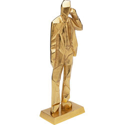 Deco Figurine Standing Man Gold 62cm