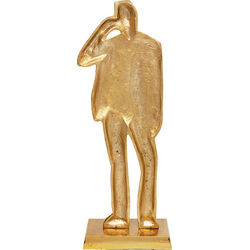 Deco Figurine Standing Man Gold 62cm