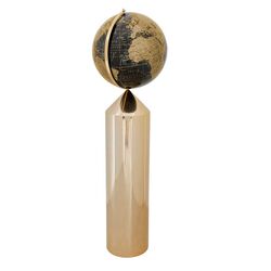 Objeto deco Globe Top oro 132cm