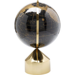 Objet décoratif Globe Top doré 47cm