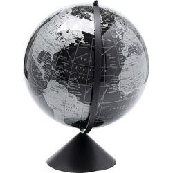 Objeto deco Globe Top negro 40cm