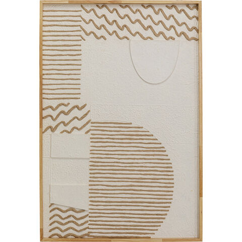 Object Picture Sandy Waves 81x122cm