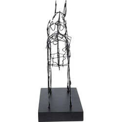 Oggetto decorativo Wire Attack Dog 36cm