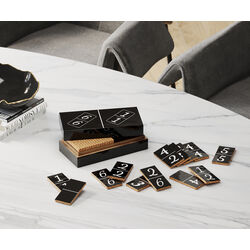 53962 - Objet décoratif Domino noir 24x7cm