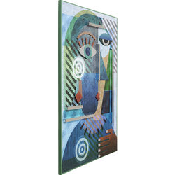 Tableau décoratif Geometric Woman 100x150cm