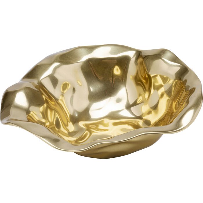 Coupe décorative Jade doré Ø30cm