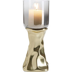 Candle Holder Jade Gold 33cm