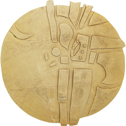 Wall Object Kala Antique Gold Ø60cm