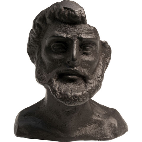 Deco Object Bearded Man Anthracite 11cm