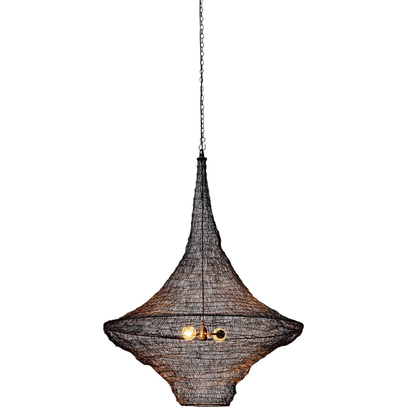 [54114] Lámpara Cocoon negro Ø89cm