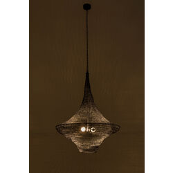 Lámpara Cocoon negro Ø89cm