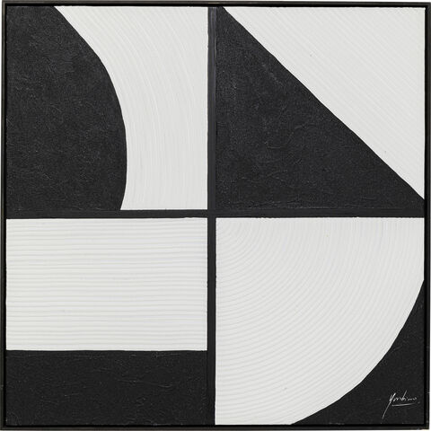 Framed Picture Modulo 100x100cm