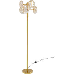 Floor Lamp Headlight Brass 163cm