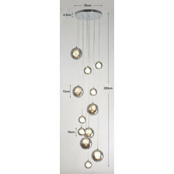 Hängeleuchte Symphony Chrome