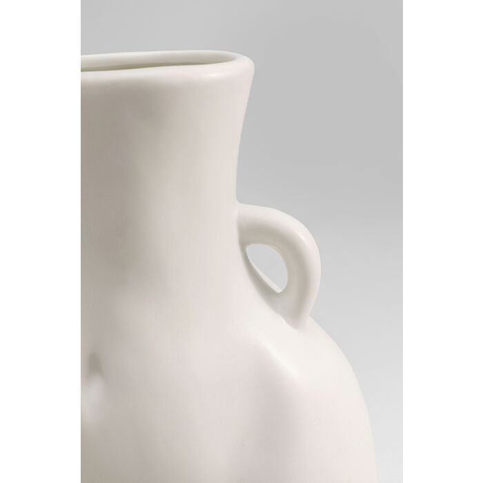 Vase Donna blanc 22cm