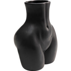 Vase Donna Schwarz 22cm