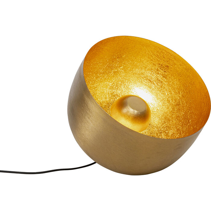 Lámpara mesa Apollon Smooth Gold Ø35cm