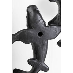 Wall Object School of Koi Black Ø160cm