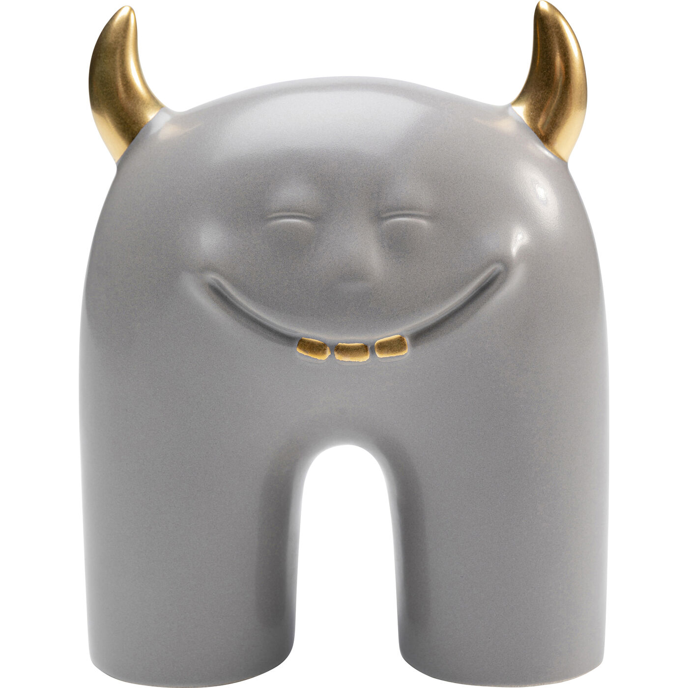 [54361] Objeto deco Funny Teeth gris