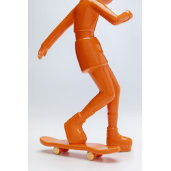 Figurine décorative Skating Astronaut orange