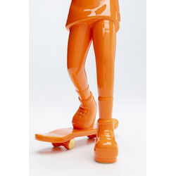 Figurine décorative Skating Astronaut orange