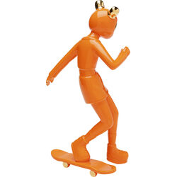 Figurine décorative Skating Astronaut orange