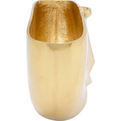 Vaso Half Face oro 38cm