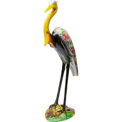 Deco Figurine Heron Yellow 70cm