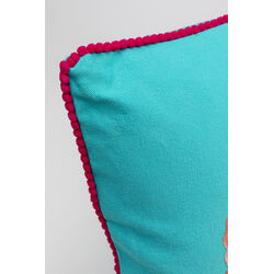 Coussin Fiorista Blue 60x40cm