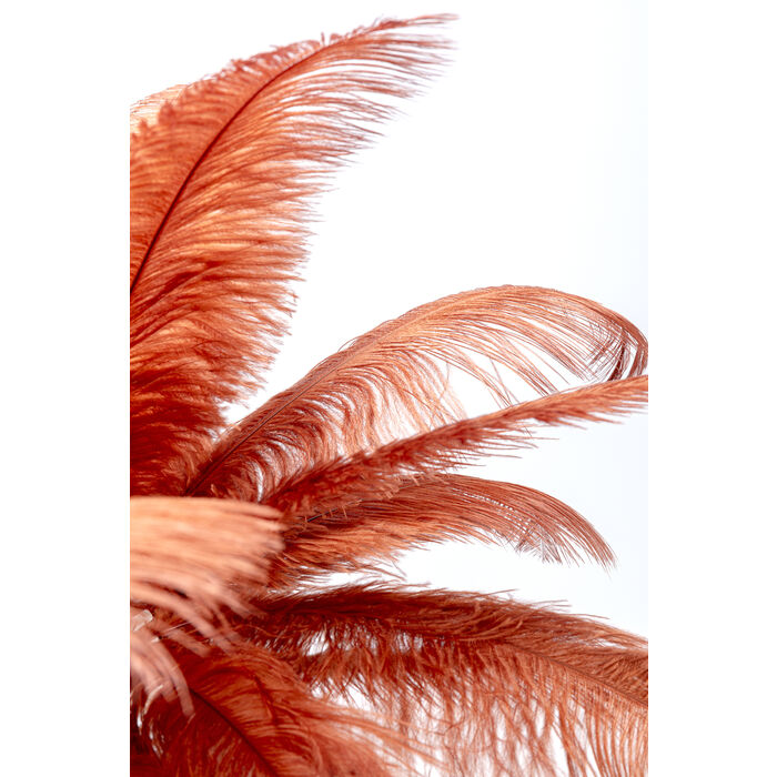 Lámpara mesa Feather Palm Rusty Red 60cm