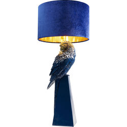 Lámpara mesa Parrot azul 84cm
