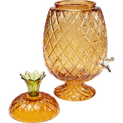 Drink Dispenser Pineapple Amber (2/part)