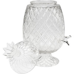 Drink Dispenser Pineapple Clear (2/part)