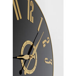 Reloj pared Casino negro Ø76cm