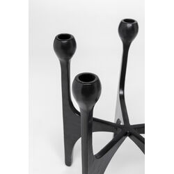 Candelabro Unity negro 31cm