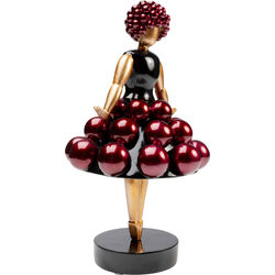 Figura decorativa Primaballerina Pom viola 35cm