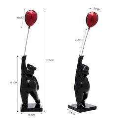 Figurine décorative Balloon Bear 74cm