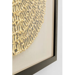 Quadro decorativo Chain Circle 60x60cm