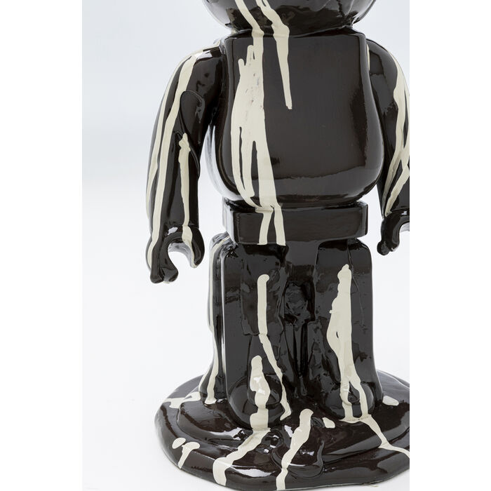 Figurine décorative Gelato Bear noir 40cm