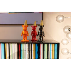 54807 - Figurine décorative Gelato Bear orange 40cm