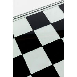 Objeto deco Chess transparente 60x60cm