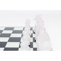 Objeto deco Chess transparente 60x60cm