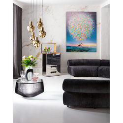 54827 - Cuadro lienzo Flying Elephant At Night 120x160cm