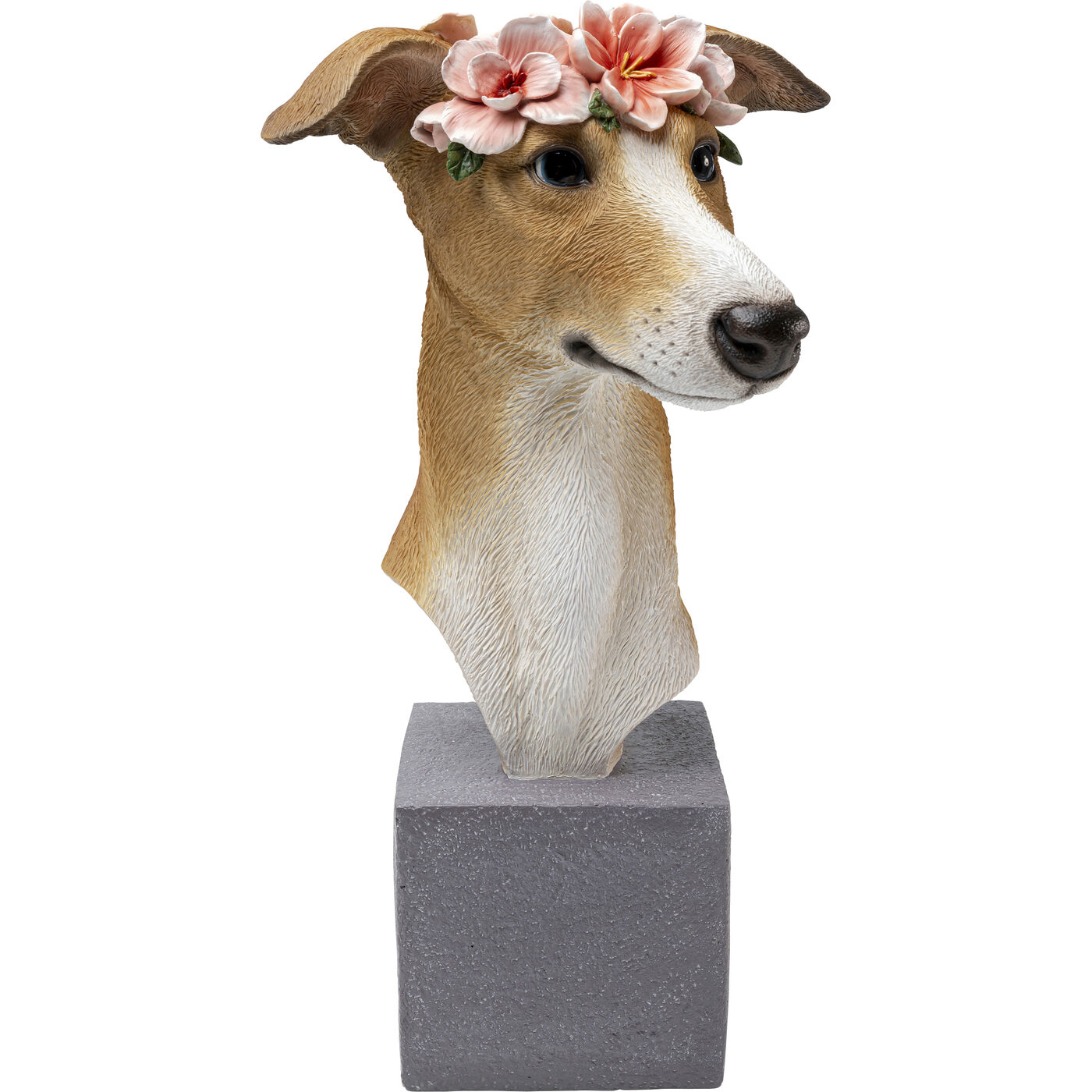 [54831] Objeto deco Fiori Greyhound 47cm