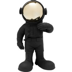 Figura deco Welcome Astronaut negro 27cm