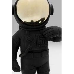 Deco Figurine Welcome Astronaut Black 27cm