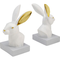 Buchstütze Rabbit (2/Set)