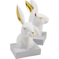 Buchstütze Rabbit (2/Set)