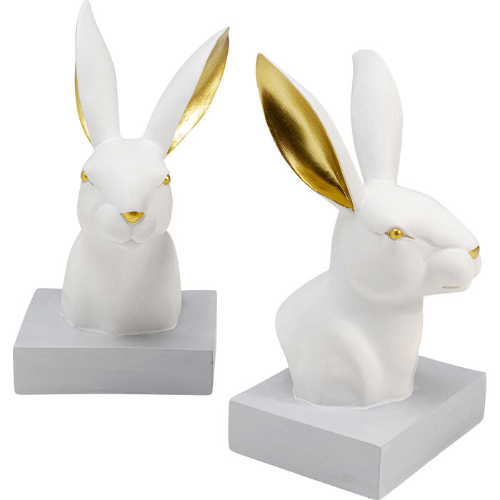 Buchstütze Rabbit (2/Set)